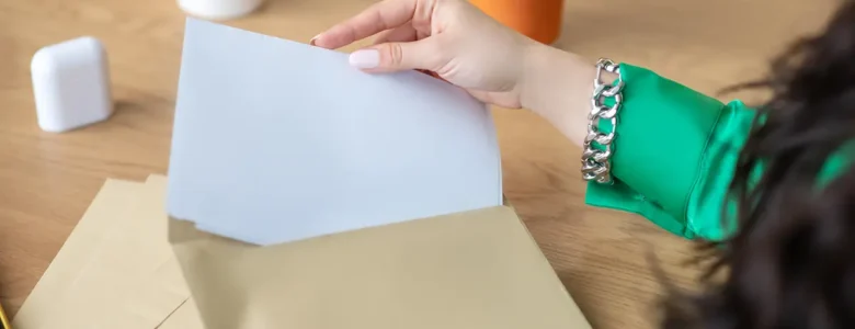 lettre enveloppe export