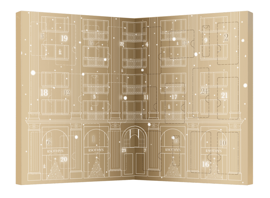 Calendrier de l'Avent 2026 Sothys Paris (boîte ouverte)
